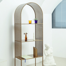 NASO Nordic retro floor shelf Living room bedroom multi-layer storage rack Display cabinet display shelf