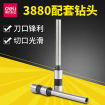 Dei 3880 hollow drill knife financial voucher binding machine special punch 3839 steel material knife sharp
