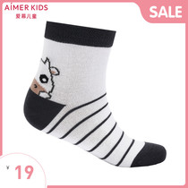 Adore children Infant newborn baby boy Boy student Striped calf childrens socks AK2944569