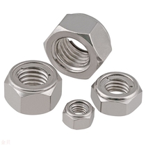 GB6184 authentic 304 stainless steel metal locking metal self-locking nut lock nut M3-M20