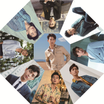 Linow Customize Fully Automatic Sunny Umbrellas Beloved Korean Business Stars Perimeter Fans should aid Black Glue Umbrella