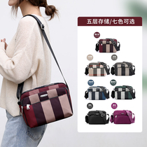 Gallop Bag Pack woman Summer 2022 new nylon 100 lap single shoulder inclined satchel bag with small crowdsourced design Feminism bag