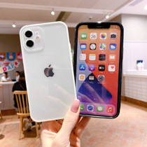 Apple 12 phone case 11 simple xsmax silicone xr Anti-drop se2 personality x camera all-inclusive iphone7p transparent 8plus color pro soft shell mini men