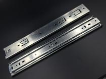 51 Heavy-duty rail industrial machinery slide cabinet track large drawer three-section rail bed box rail load bearing 75kg