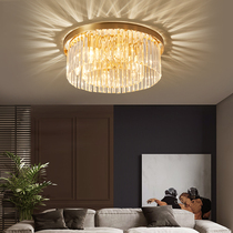 Full copper rear modern crystal suction dome light minimalist light extravagant atmosphere Living room Lighting Harbor Style Home Restaurant Bedroom Lamps