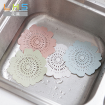 Kitchen flower sink pool filter bathroom pool hair filter sink deodorant sewer floor drain