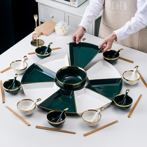 Nice Plates New Years Eve Reunion Dinner New Years Eve Tableware New Home Moved Plates Bowls Set Plates