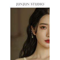JUNJUN Original Design Super Fairy Flow Su Freshwater Pearl Schisme Star Crystal Earbone Clip AB Models Without Earholes