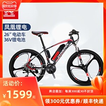 Phoenix 26-inch Lithium electric bicycle new national standard moped mountain electric bicycle car