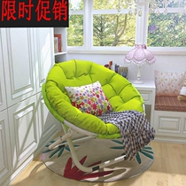 Recliner chair folding chair home lazy sofa adult single stool backrest balcony computer chair folding bed