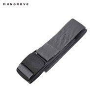 Mangov belt ladies outdoor breathable canvas belt no metal non slip buckle leisure sports versatile belt