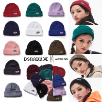 BSRABBIT Korea Ski Wool Cord Knit Hat Winter Anti-Chill Warm Outdoor Tourist Sport Leisure