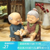 Living room decoration Bedroom decoration newlywed TV cabinet Wine cabinet Send the elderly parents creative Mothers Day gift Wedding