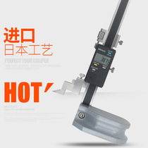Japan Mitsufeng Mitutoyo digital display height gauge 0-200mm 570-227 electronic drawing ruler altimeter