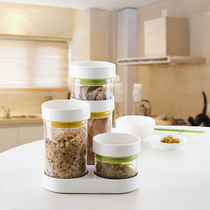 Kitchen Draw Seal Tank Nut Dry Goods Seal Box Food Miscellaneous Grain Tea Vacuum Storage Box F