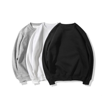 Pure Pure17SS Xinjiang Cotton Fleece Hatless Pullover Solid Color Sweatshirt