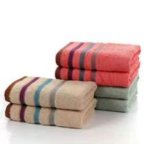 Bamboo fiber towel adult absorbent washcloth home soft and comfortable 3-pack