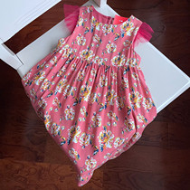 French flower full print dress summer floral dress-4 2