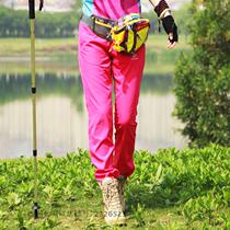 Exit outdoor quick-drying pants spring and summer sports pants mens and womens trousers thin stretch stretch loose running loose breathable fast-drying pants