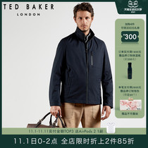 TED BAKER mens fashion solid color stand neck jacket