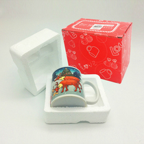 Mug packaging gift box Cup foam packaging carton DIY custom white cup packaging gift box wholesale
