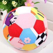 Colorful sensory ball Bell ball Baby toy ball Cloth ball Jingle ball Baby early education puzzle hand catch ball