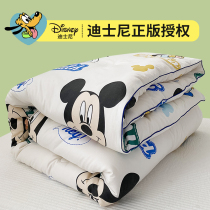 Disney quilt soybean fiber spring and autumn was beaten by the core air conditioner in the student dormitory in winter