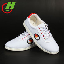 Cotton tai chi shoes canvas soft-soled shoes womens mens spring and autumn martial arts training shoes tai chi morning practice kung fu sneakers