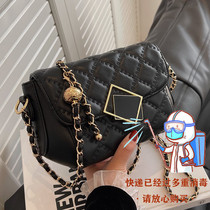 France Cone Koery genuine leather this year Pop Exploits Bag for Women Summer 2022 New Chauchinger Diagonal Satchel