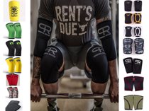 PR new wheel brother set knee yellow skull sports professional knee protector squat men and women fitness protection cover knee pads