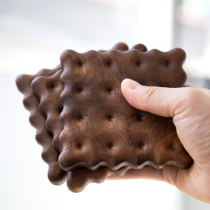 Miyake Black Walnut Beech tea tray Nordic inS wind creative solid wood coaster Coffee cup creative coaster