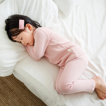 Childrens autumn and winter high-waisted underwear set for womens baby spring and autumn infants and winter girls