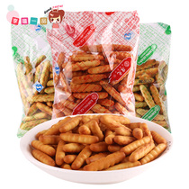 Kangyuan crispy strip cookies 65g bag finger cookies Small round bear cookies Post-80s nostalgic snacks Snacks