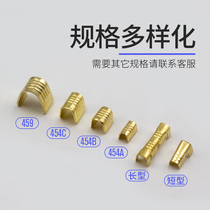 Wiring connection terminal type clamp C454 terminal 100 only middle crimping clamp and copper buckle