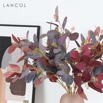 Lancol Nordic ins emulated floral purple red Eugalie Living room to put floral photography shop window fake flowers