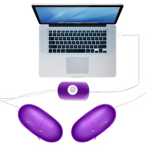 Double jump egg female wired jump egg USB electric shock egg in-line masturbator Happy into the body couple electric sw