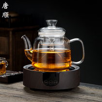 Electric pottery oven cooking tea Thickened Heat Resistant Glass Dual-use cooking teapot Home Kettle Suit Large Capacity Teapot