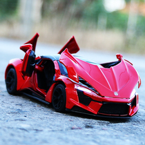 Speed Passion Comes To Ken Alloy Car Model Simulation Car Model Children Sound And Light Return Trolley Boy Sports Car Toy