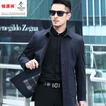 2021 new wind clothes mens mid-style spring autumn loaded with light and thin Korean version Business casual mens jacket jacket