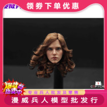 CopyCat 1 6 Captain America 3 Civil War Black Widow 5 0 Scarlett Johansson Head Eagle Spot
