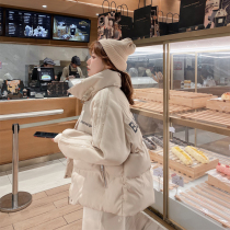 Deflated cotton clothes cotton clothes new 2020jk student college wind winter thickened small subshort cotton padded jacket tide