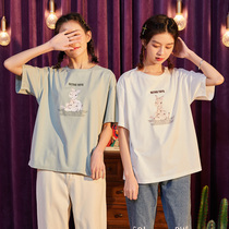 Tang Lion 2020 spring and summer new short sleeve T-shirt short sleeve womens jacket loose Korean casual Joker ins tide Net Red