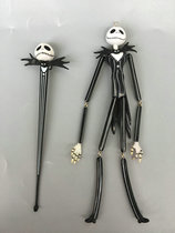 Genuine bulk goods Disini Christmas Night horror Jack ear-dig pendant Hands and feet movable ornaments model