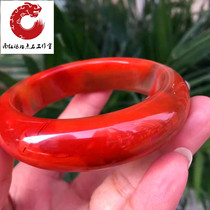 Natural Baoshan South Red Manau floating flowers bracelet bracelet Buddhist pearl 108 Confectionery Color Necklace Accessories for men and women