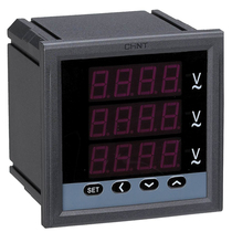Zhengtai single-phase digital display ammeter Three-phase current voltmeter PA666-3 PD666-3S4 multi-function meter