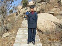 Taoist supplies Dharma instruments Taoist robes Vestments Short coats and pants Zhuangzi towels Ten square shoes Three-piece sets are super cost-effective