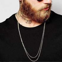 new euro punk necklace men hip-hop accessories ожерел