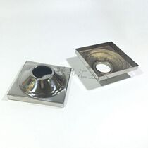 304 stainless steel stair column decoration 201 square tube ball seat square ball holder square ball holder base