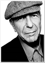 Leona Cohen Music Poster Rock Band Art Film Decorative Painting