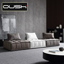 Italian Minimalist Cloth Art sofa Living room Small family Type casual minimalist tatami couch Creative Composition Sofa